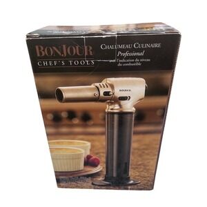 Bonjour Chef's Tools Professional Culinary Torch Fuel Level Indicator Kitchen‎